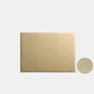 Cabeceira Estofada NEUS Pele Sintética 170x120x5 cm - Dourado - Moonia