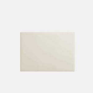 Cabeceira Estofada NEUS Pele Sintética 170x120x5 cm - Branco escuro - Moonia