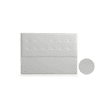 Cabeceira Estofada ATENEA Pele Sintética 170x120x8 cm - CINZA CLARO - Moonia
