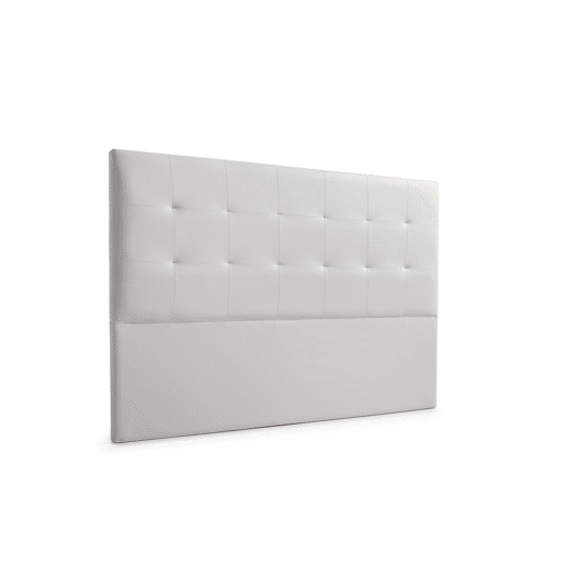 Cabeceira Estofada ATENEA Pele Sintética 170x120x8 cm - CINZA CLARO - Moonia Cabeceira Estofada ATENEA Pele Sintética 170x120x8 cm - CINZA CLARO - Moonia