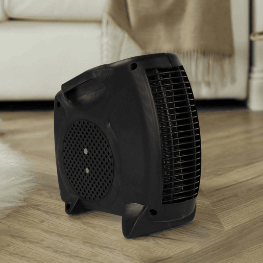 Aquecedor Compacto VerticalHorizontal Preto 2000W Raydan Home