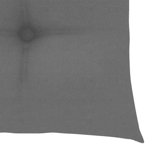 vidaXL Cadeiras de jardim c almofadões cinzentos 6 pcs teca maciça