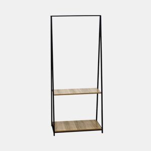 Cabide Triangular de Metal Osto com 2 Prateleiras 150x64x40cm 7house