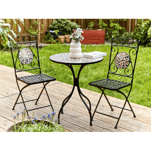 Mesa bistrô CARPINO 60 cm 60 cm Preto Mesa bistrô CARPINO 60 cm 60 cm Preto