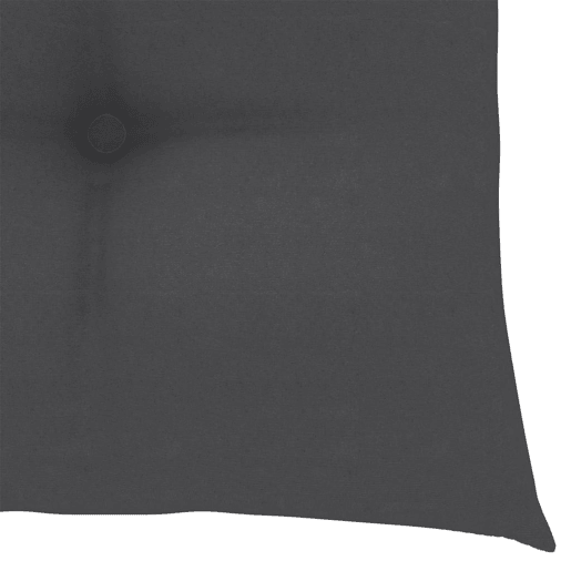 vidaXL Cadeiras de jardim c almofadões antracite 6 pcs teca maciça