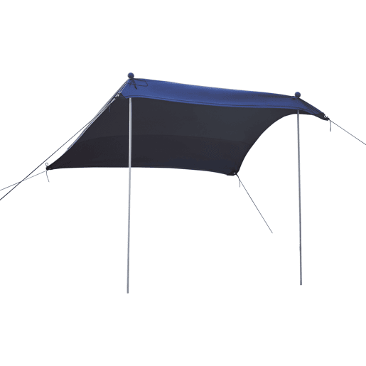 Dossel de praia em Lycra Bernheze 4 sacos recarregáveis 270x270x210cm - Azul pro.tec