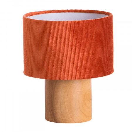Candeeiro de mesa Natural Eco Red 18x18x22cm 7hSevenOn Deco