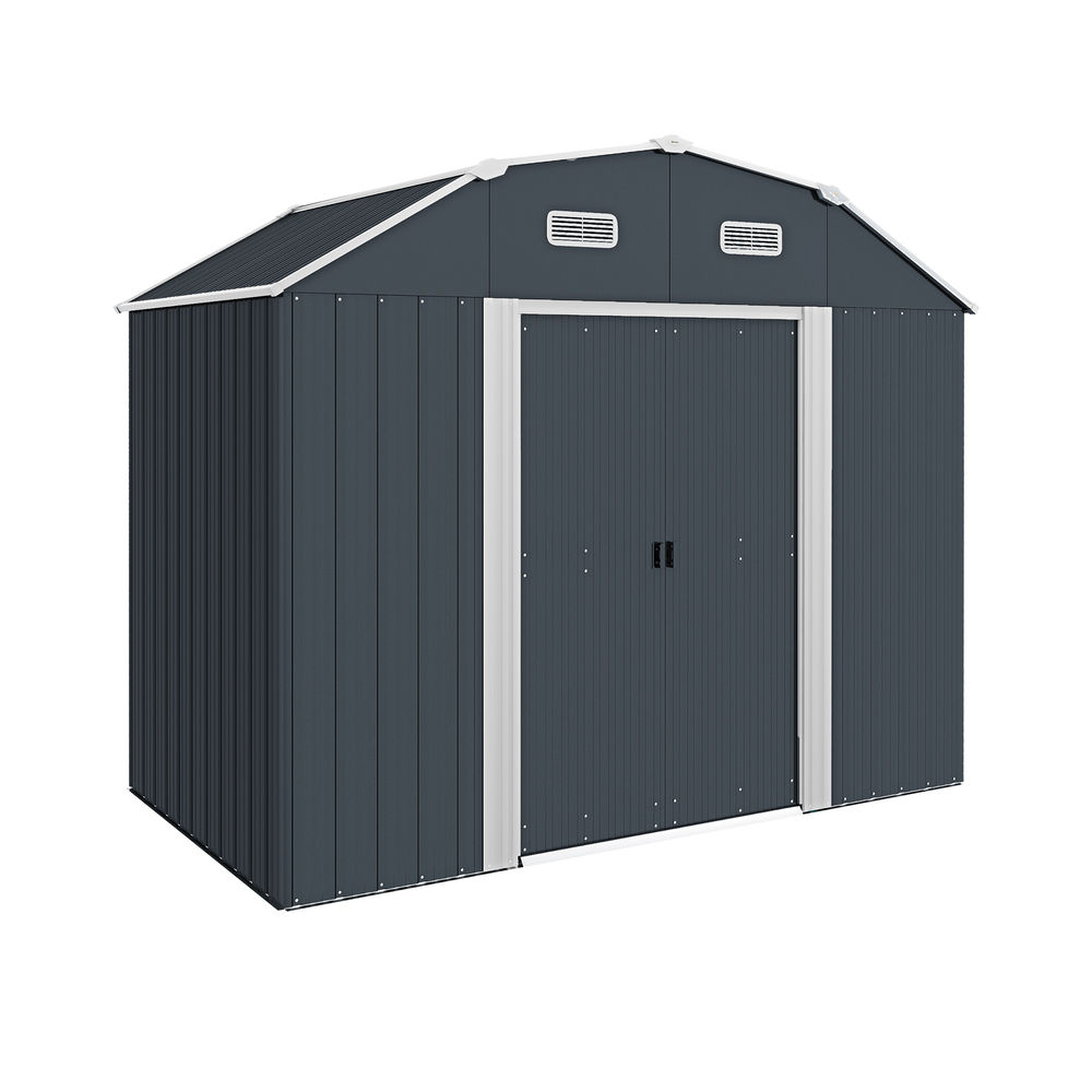 Cobertizo de Jardín Acero Galvanizado Outsunny