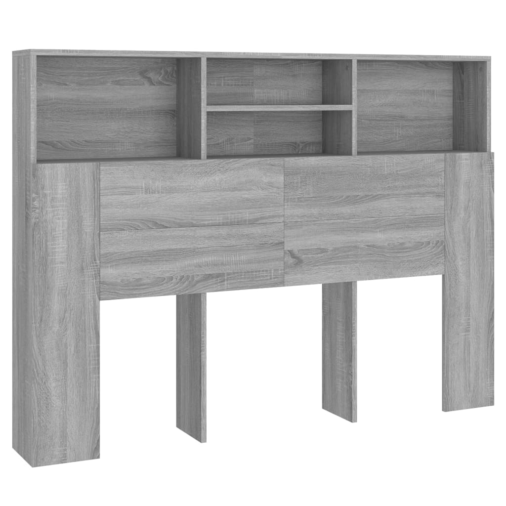 Armario Cabecero 140 Gris