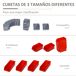Set Estante 44 Pieza PP DURHAND Set Estante 44 Pieza PP DURHAND Rojo