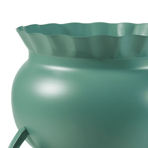Suporte para plantas Altena 2 níveis metal 60x27x27cm - Verde en.casa Suporte para plantas Altena 2 níveis metal 60x27x27cm - Verde en.casa