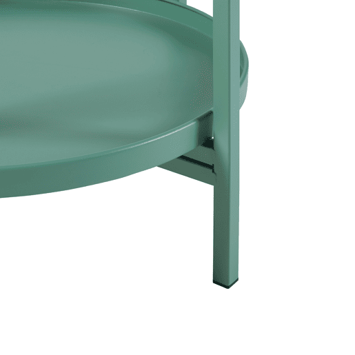 Suporte para plantas Altena 2 níveis metal 60x27x27cm - Verde en.casa Suporte para plantas Altena 2 níveis metal 60x27x27cm - Verde en.casa