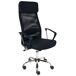 Beliani Silla de oficina PIONEER II Beliani Silla de oficina PIONEER II Negro