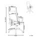 Beliani Silla de oficina PIONEER II Beliani Silla de oficina PIONEER II Negro