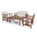 Conjunto de muebles de jardín Brissogne 4 piezas Conjunto de muebles de jardín Brissogne 4 piezas Madera