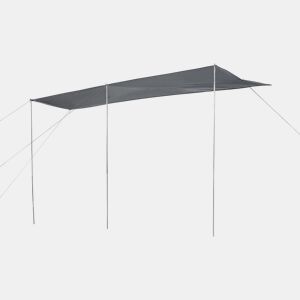 Toldo para caravanas Beuningen - 400x240x235cm - Cinzento pro.tec