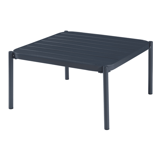 Conjunto de mobiliário de jardim Accettura 3 pcs. alumínio - Cinzento casa.pro