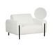 Beliani Sillón ASKIM Beliani Sillón ASKIM Blanco