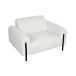 Beliani Sillón ASKIM Beliani Sillón ASKIM Blanco