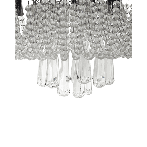 Lustre DORNAS Cristal Prateado Lustre DORNAS Cristal Prateado
