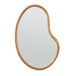 Espejo de pared Jokioinen marco asimétrico Madera/MDF Espejo de pared Jokioinen marco asimétrico Madera/MDF Roble