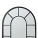 Espejo de pared Enonkoski ventana arqueada MDF Espejo de pared Enonkoski ventana arqueada MDF Negro