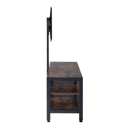 Suporte de TV Stockholm com mesa 120x40x108cm - PretoCarvalho rústico pro.tec
