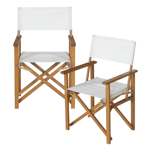 Conjunto de mobiliário de jardim Capistrello 3 pcs. eucaliptolinho - Branco casa.pro