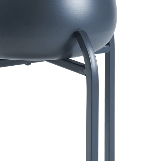 Suporte para plantas Altena 2 níveis metal 81x40x40cm - Preto en.casa Suporte para plantas Altena 2 níveis metal 81x40x40cm - Preto en.casa