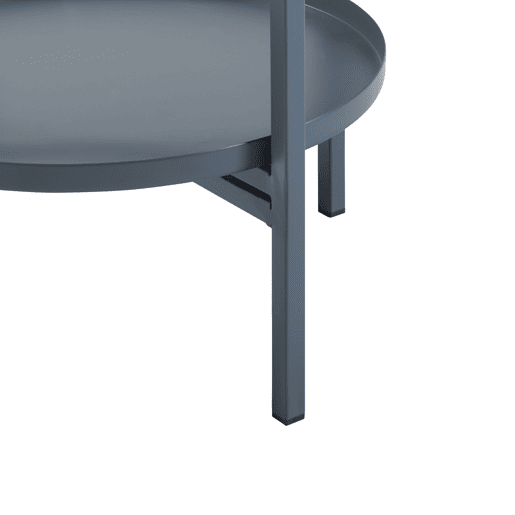 Suporte para plantas Altena 2 níveis metal 81x40x40cm - Preto en.casa Suporte para plantas Altena 2 níveis metal 81x40x40cm - Preto en.casa