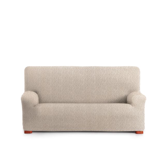 Funda sofá bielastica adaptable roc 4 plazas (210-290 cm) marfil
