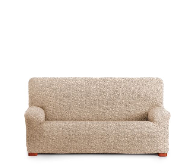 Funda sofá bielastica adaptable roc 2 plazas (140-200 cm) beige
