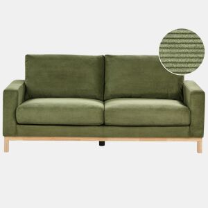 Sofá SIGGARD Bombazine Verde 2 lugares