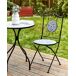 Beliani Silla de jardín CAMPRENA Beliani Silla de jardín CAMPRENA Negro