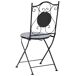 Beliani Silla de jardín CAMPRENA Beliani Silla de jardín CAMPRENA Negro
