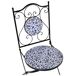 Beliani Silla de jardín CAMPRENA Beliani Silla de jardín CAMPRENA Negro