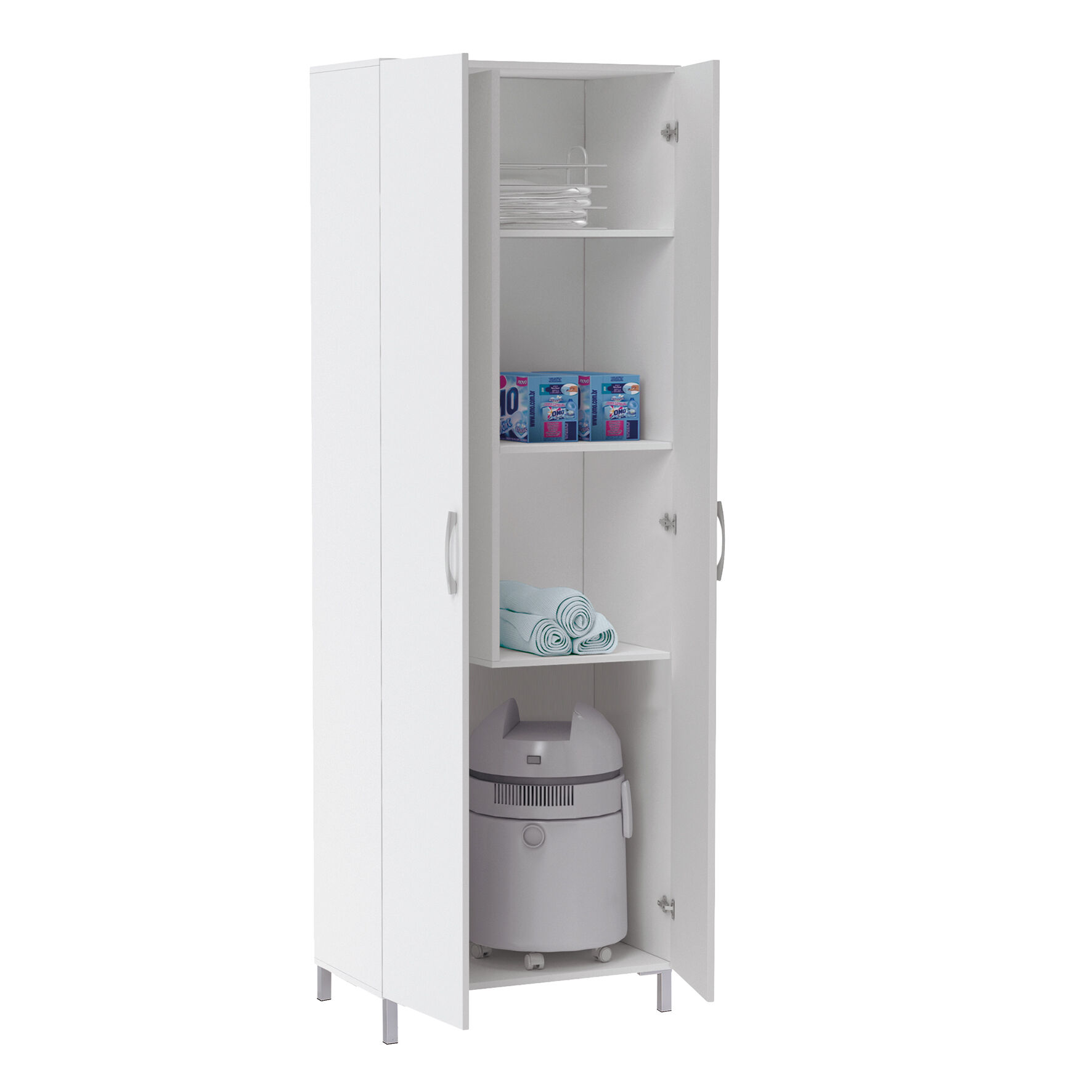 Buyqualia Armario Multiusos con dos puertas y patas