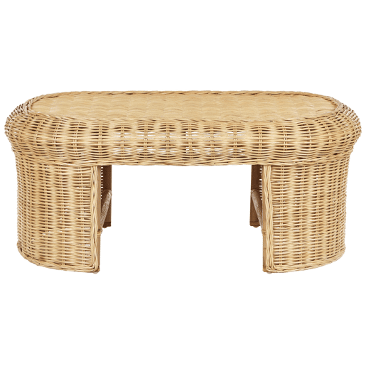 Beliani Conjunto lounge Rattanvime LIVADEIA