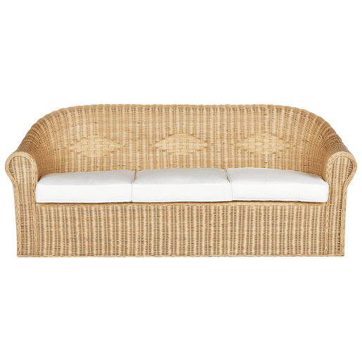Beliani Conjunto lounge Rattanvime LIVADEIA