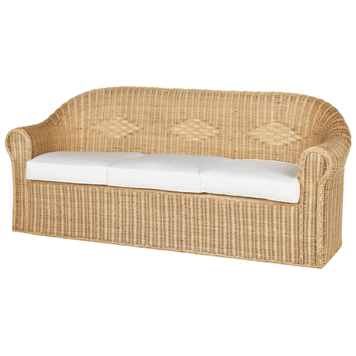 Beliani Conjunto lounge Rattanvime LIVADEIA