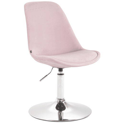 Silla Comedor Maverick En Terciopelo Rosado 57X48X76 cm Silla Comedor Maverick En Terciopelo Rosado 57X48X76 cm