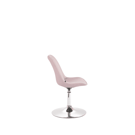 Silla Comedor Maverick En Terciopelo Rosado 57X48X76 cm Silla Comedor Maverick En Terciopelo Rosado 57X48X76 cm