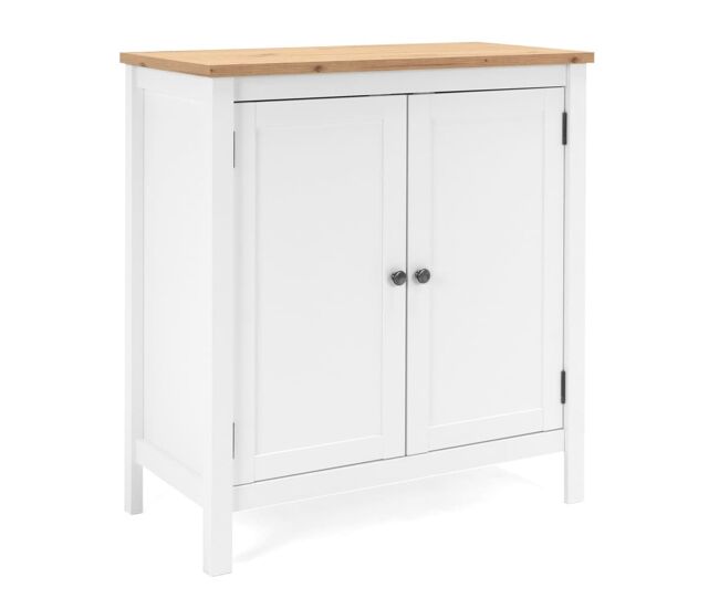 Finori cómoda bergen 1 blanco y roble artesano
