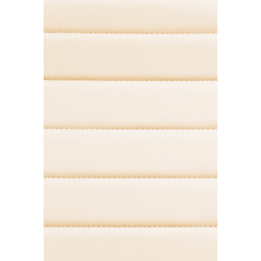 Silla de oficina Havanna en polipiel Simil cuero Crema 59X57X99 cm