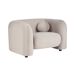 Beliani Sillón Leiren Beliani Sillón Leiren Crema