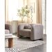 Beliani Sillón Leiren Beliani Sillón Leiren Crema