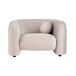 Beliani Sillón Leiren Beliani Sillón Leiren Crema