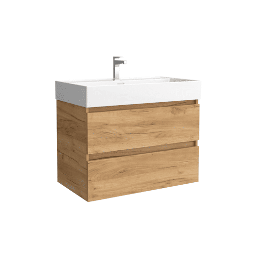 Móveis de banheiro Bequia 100cm + pia cerâmica |África Carvalho Cor|100x45x66 Móveis de banheiro Bequia 100cm + pia cerâmica |África Carvalho Cor|100x45x66