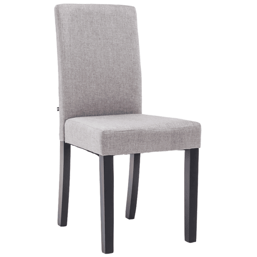 Silla de Comedor Ina en Tela Gris claro 47X41X91 cm