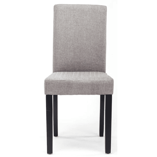 Silla de Comedor Ina en Tela Gris claro 47X41X91 cm